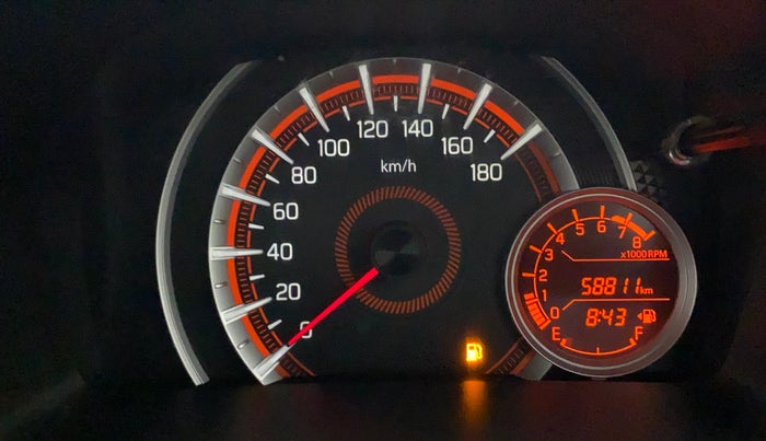 2022 Maruti Celerio ZXI PLUS, Petrol, Manual, 58,860 km, Odometer Image