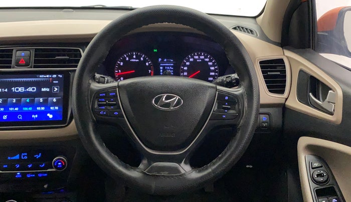 2019 Hyundai Elite i20 ASTA (O) CVT, Petrol, Automatic, 45,990 km, Steering Wheel Close Up
