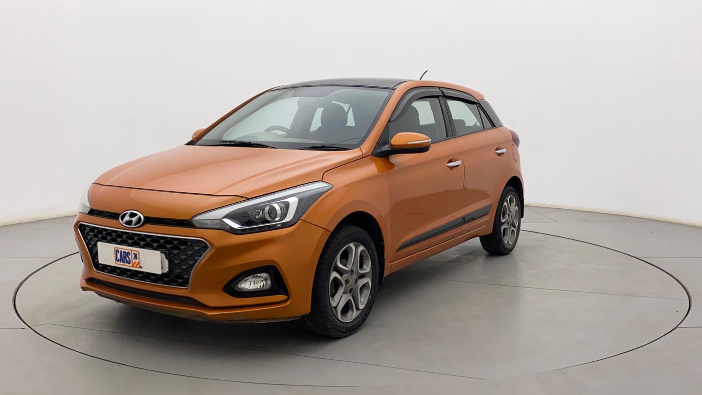 2019 Hyundai Elite i20 ASTA (O) CVT, Petrol, Automatic, 45,990 km, Left Front Diagonal