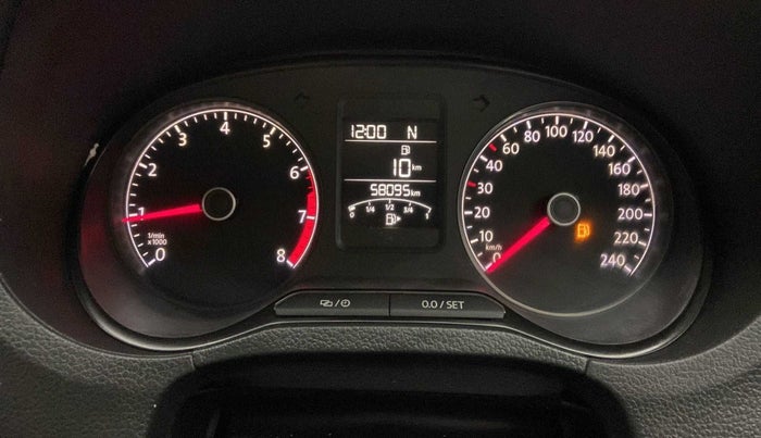 2019 Volkswagen Vento HIGHLINE PLUS 1.2 AT 16 ALLOY, Petrol, Automatic, 58,446 km, Odometer Image