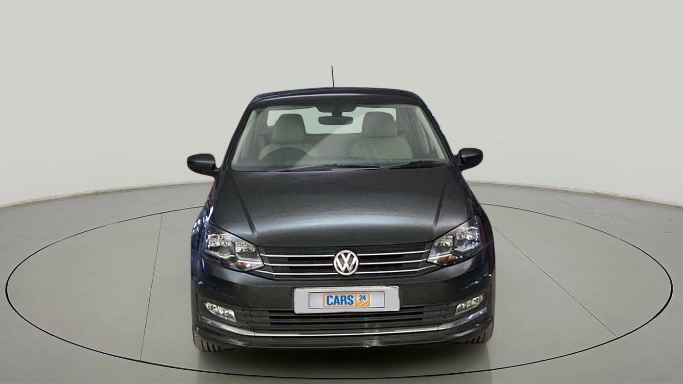 2019 Volkswagen Vento HIGHLINE PLUS 1.2 AT 16 ALLOY, Petrol, Automatic, 58,446 km, Front