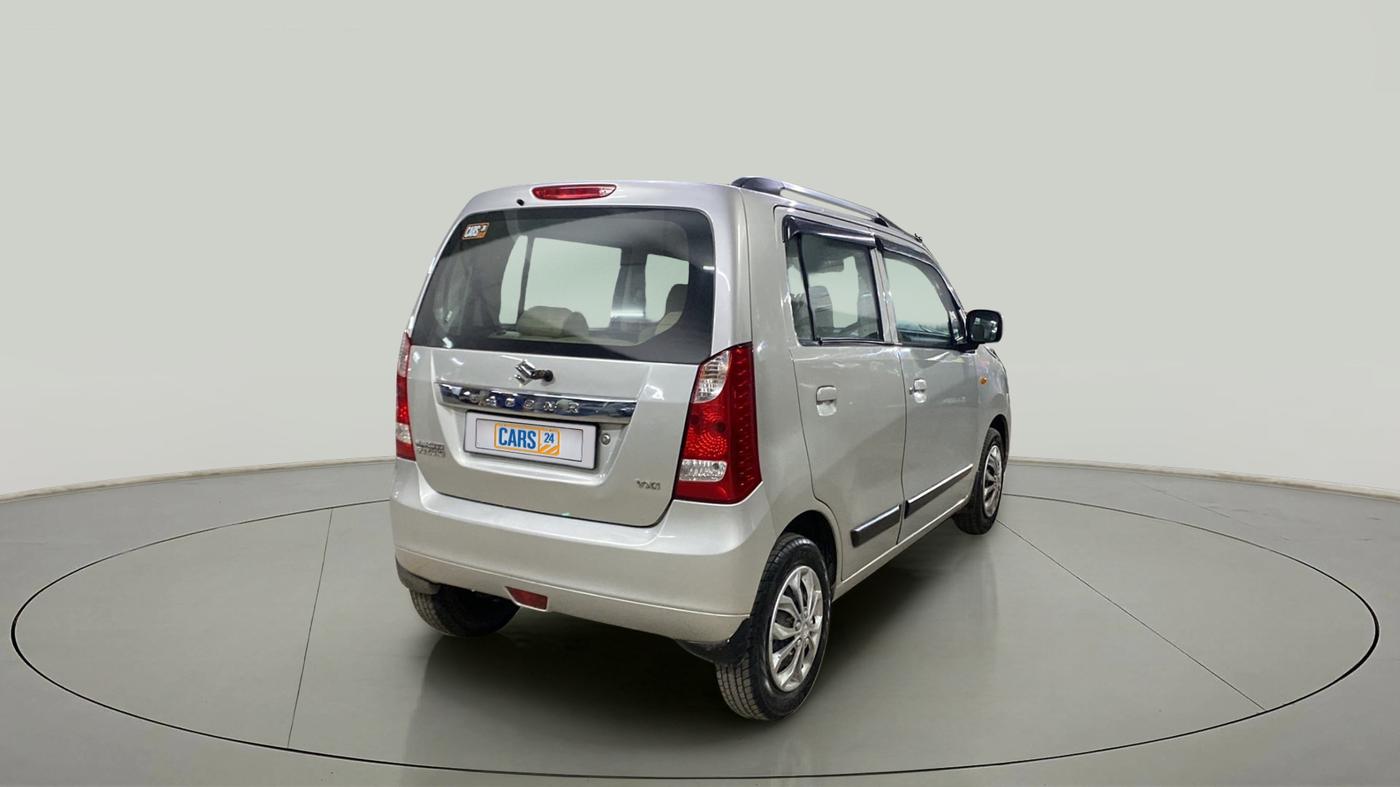 2015 Maruti Wagon R 1.0 VXI, Petrol, Manual, 56,101 km, Right Back Diagonal