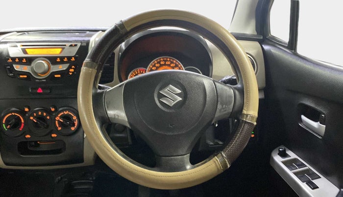 2015 Maruti Wagon R 1.0 VXI, Petrol, Manual, 56,101 km, Steering Wheel Close Up