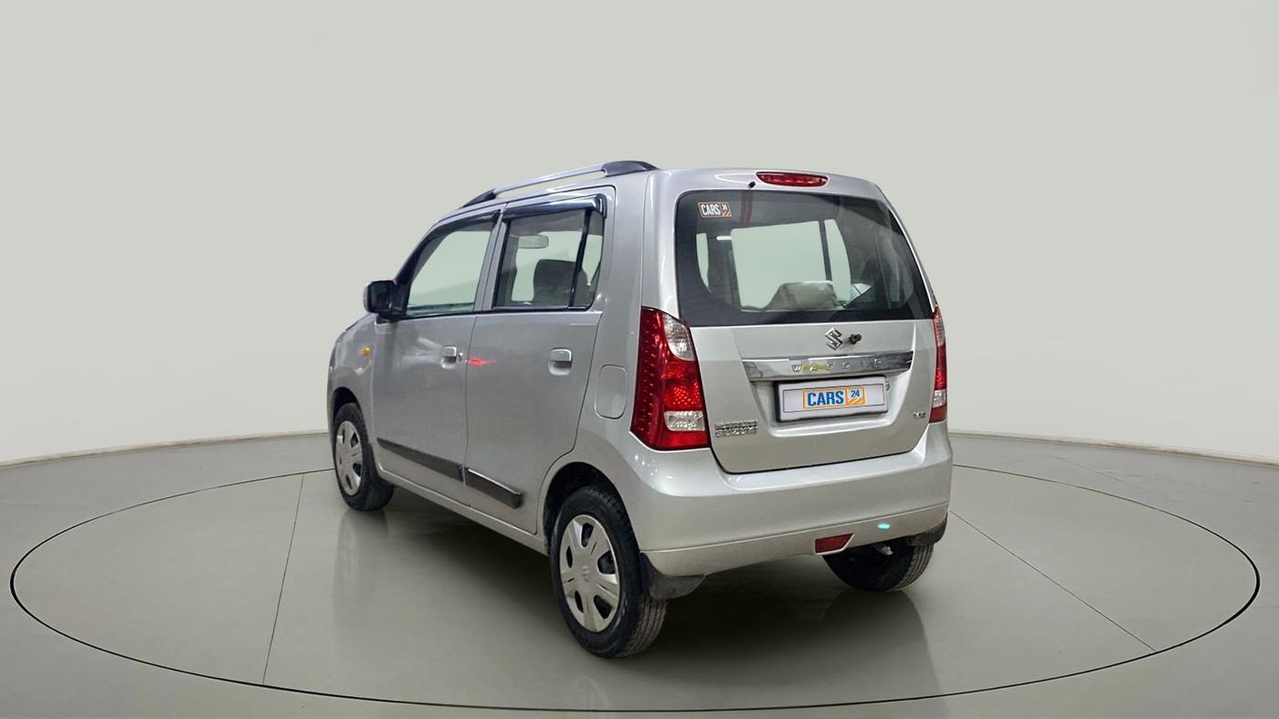 2015 Maruti Wagon R 1.0 VXI, Petrol, Manual, 56,101 km, Left Back Diagonal