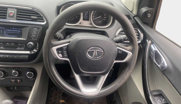 2017 Tata Tiago XZA PETROL, Petrol, Automatic, 54,430 km, Steering Wheel Close Up