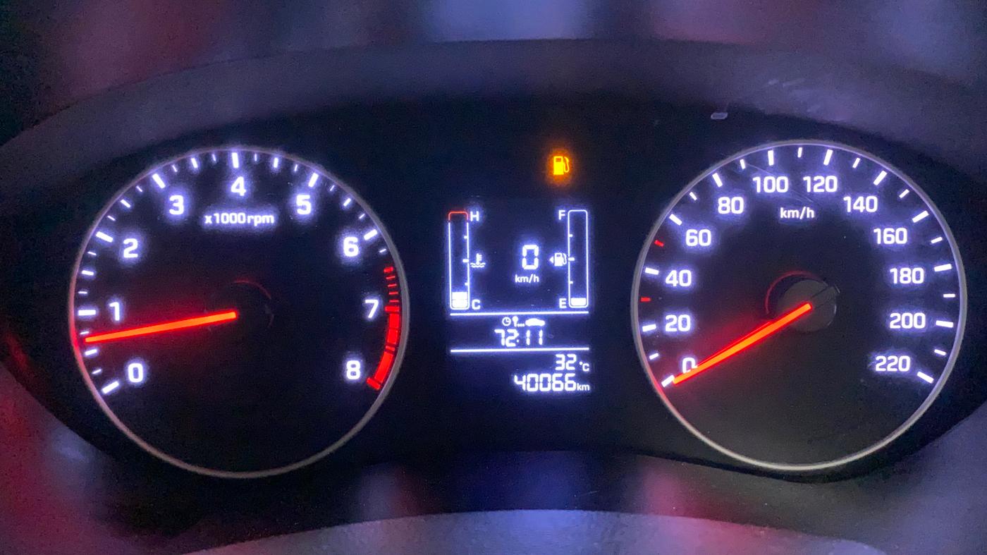 2020 Hyundai Elite i20 SPORTZ PLUS 1.2, Petrol, Manual, 40,065 km, Odometer Image