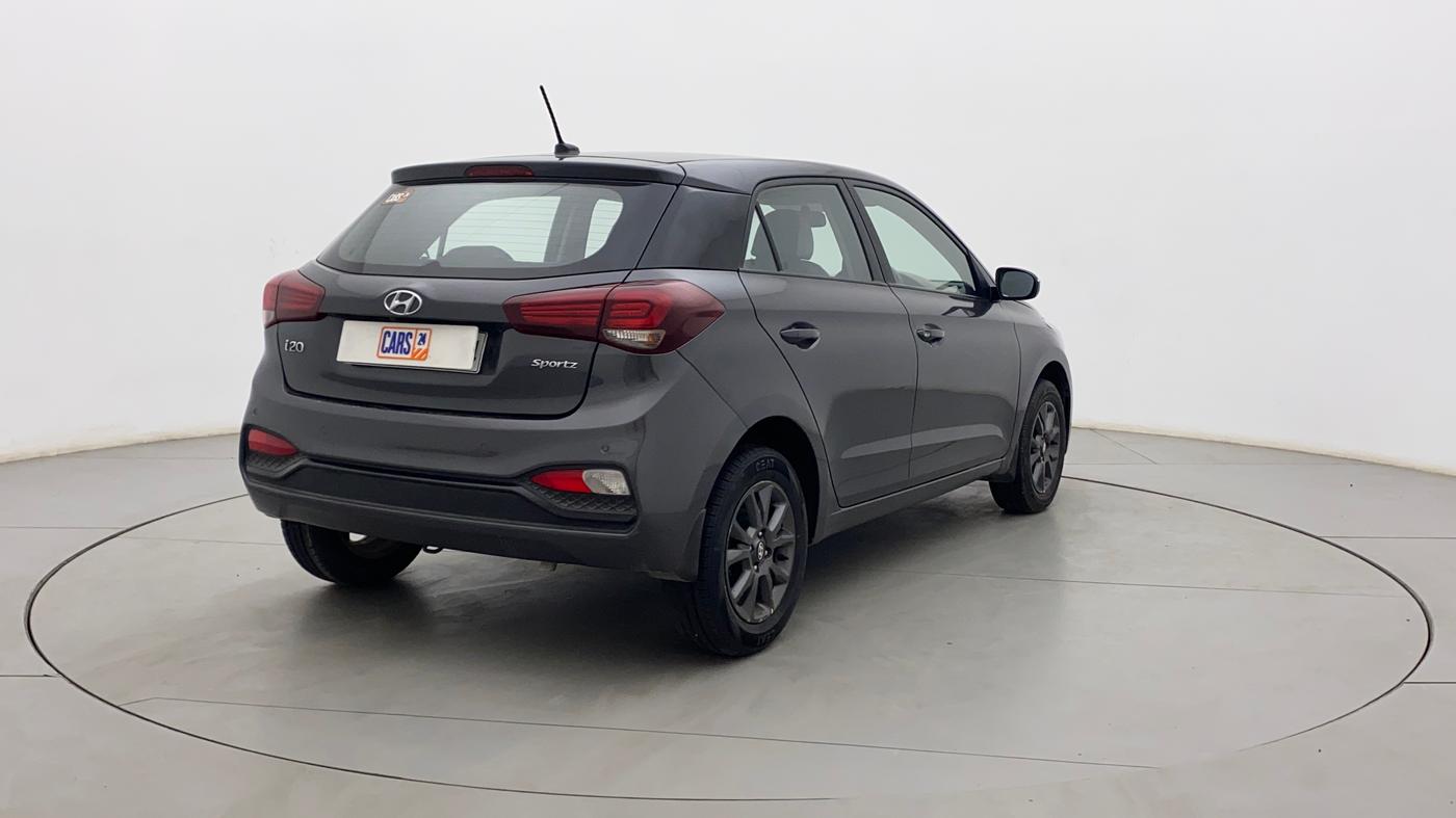 2020 Hyundai Elite i20 SPORTZ PLUS 1.2, Petrol, Manual, 40,065 km, Right Back Diagonal