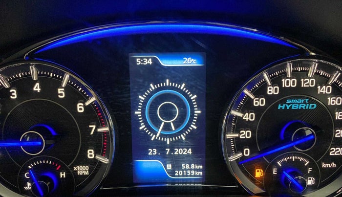 2023 Maruti Ciaz SIGMA 1.5 SHVS MT  PETROL, Petrol, Manual, 20,108 km, Odometer Image