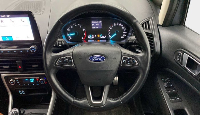 2018 Ford Ecosport TITANIUM 1.5L PETROL, Petrol, Manual, 57,427 km, Steering Wheel Close Up