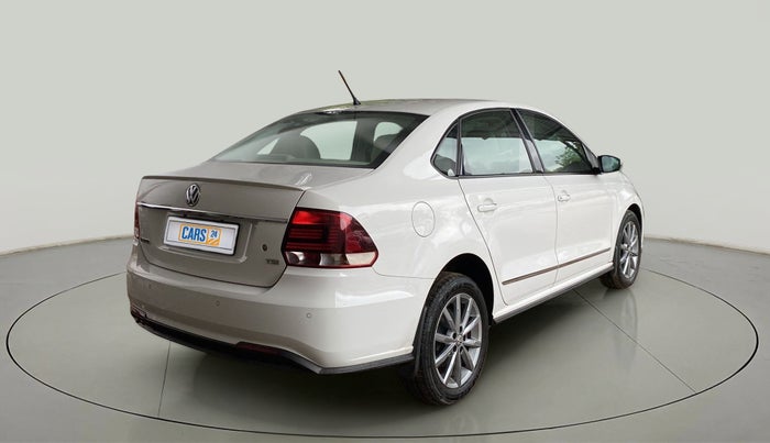 2022 Volkswagen Vento HIGHLINE PLUS 1.0L TSI AT, Petrol, Automatic, 55,608 km, Right Back Diagonal