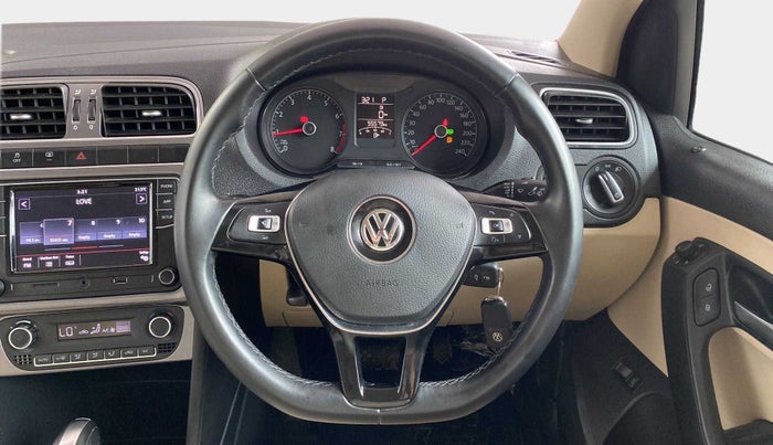 2022 Volkswagen Vento HIGHLINE PLUS 1.0L TSI AT, Petrol, Automatic, 55,608 km, Steering Wheel Close Up