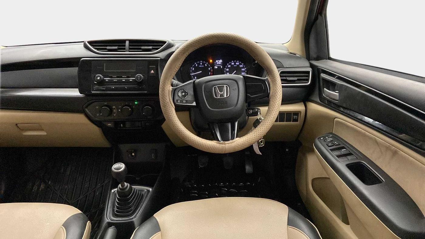 2018 Honda Amaze 1.2L I-VTEC S, Petrol, Manual, 27,789 km, Steering Wheel Close Up