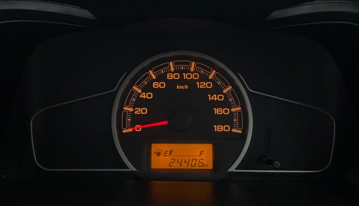 2019 Maruti Alto VXI, Petrol, Manual, 24,657 km, Odometer Image