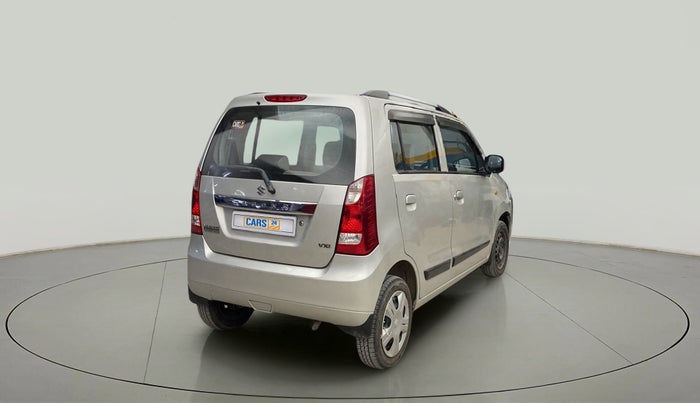 2017 Maruti Wagon R 1.0 VXI, Petrol, Manual, 43,683 km, Right Back Diagonal