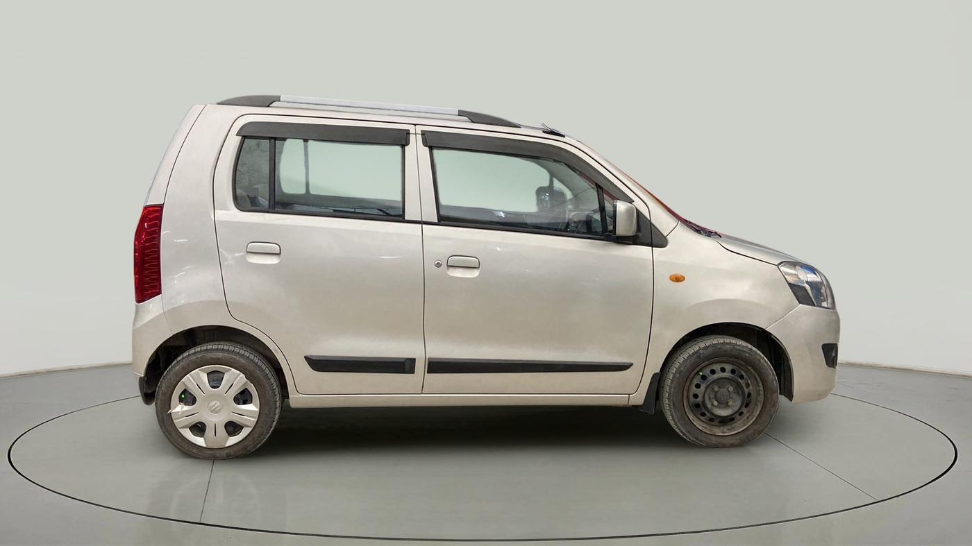 2017 Maruti Wagon R 1.0 VXI, Petrol, Manual, 43,683 km, Right Side View