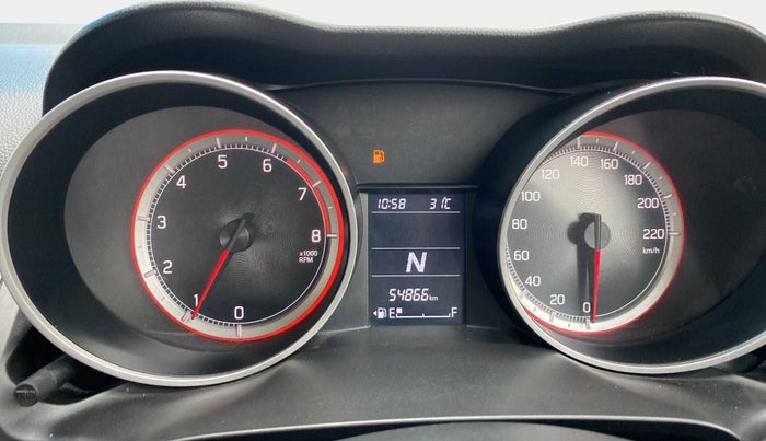 2018 Maruti Swift ZXI AMT, Petrol, Automatic, 54,862 km, Odometer Image