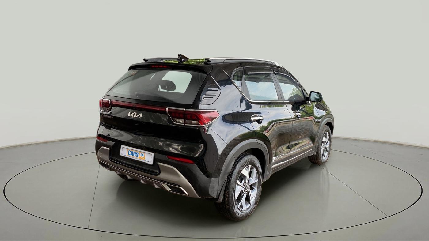 2022 KIA SONET HTX PLUS 1.5, Diesel, Manual, 41,591 km, Right Back Diagonal