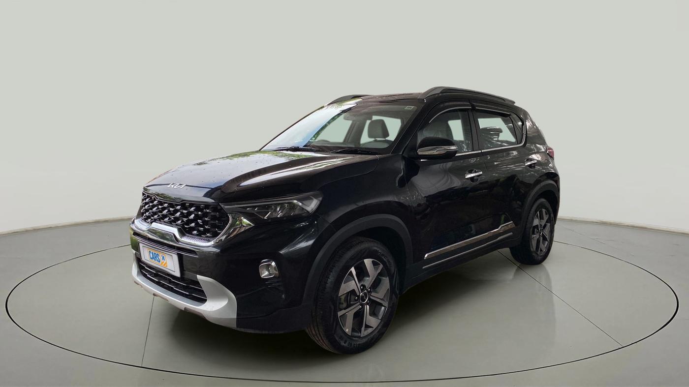 2022 KIA SONET HTX PLUS 1.5, Diesel, Manual, 41,591 km, Left Front Diagonal