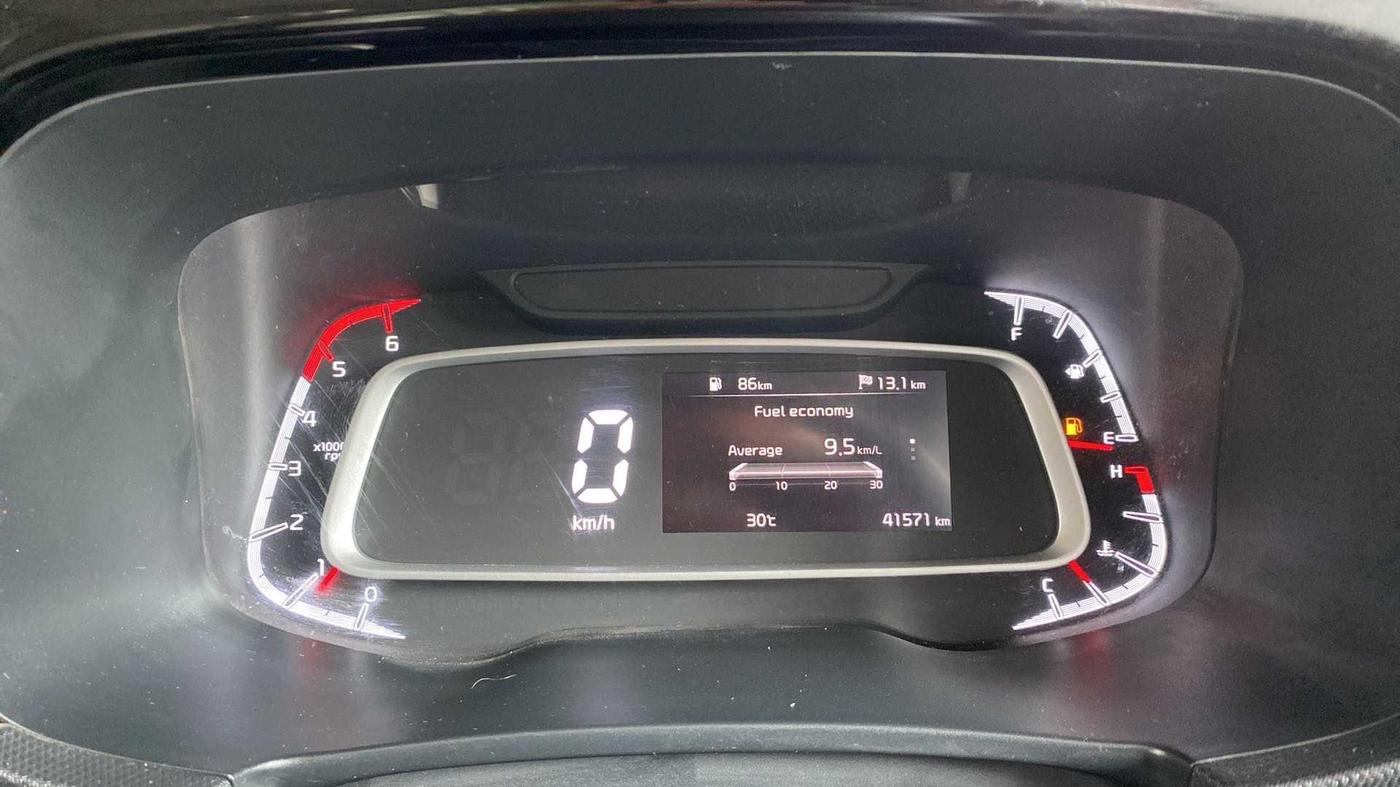 2022 KIA SONET HTX PLUS 1.5, Diesel, Manual, 41,591 km, Odometer Image