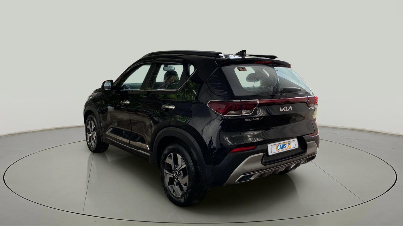 2022 KIA SONET HTX PLUS 1.5, Diesel, Manual, 41,591 km, Left Back Diagonal