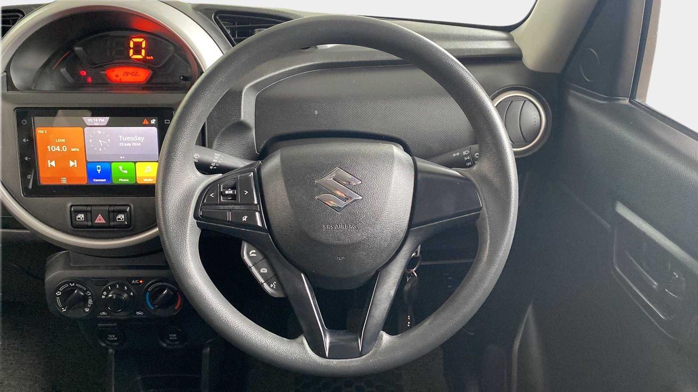 2022 Maruti S PRESSO VXI+, Petrol, Manual, 28,449 km, Steering Wheel Close Up