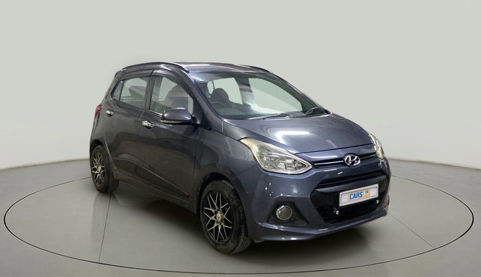 2015 Hyundai Grand i10 ASTA AT 1.2 KAPPA VTVT, Petrol, Automatic, 54,671 km, Right Front Diagonal