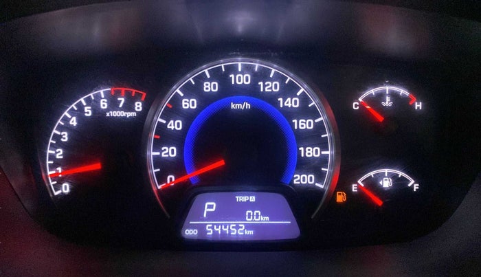 2015 Hyundai Grand i10 ASTA AT 1.2 KAPPA VTVT, Petrol, Automatic, 54,671 km, Odometer Image