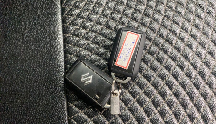 2020 Maruti Baleno ALPHA CVT PETROL 1.2, Petrol, Automatic, 85,909 km, Key Close Up