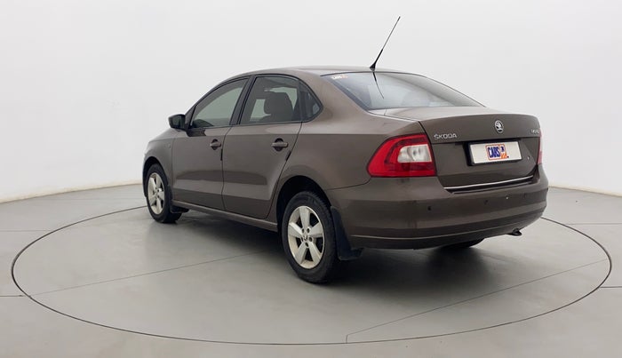 2015 Skoda Rapid 1.5 TDI CR ELEGANCE AT, Diesel, Automatic, 73,609 km, Left Back Diagonal