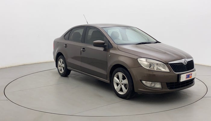 2015 Skoda Rapid 1.5 TDI CR ELEGANCE AT, Diesel, Automatic, 73,609 km, Right Front Diagonal