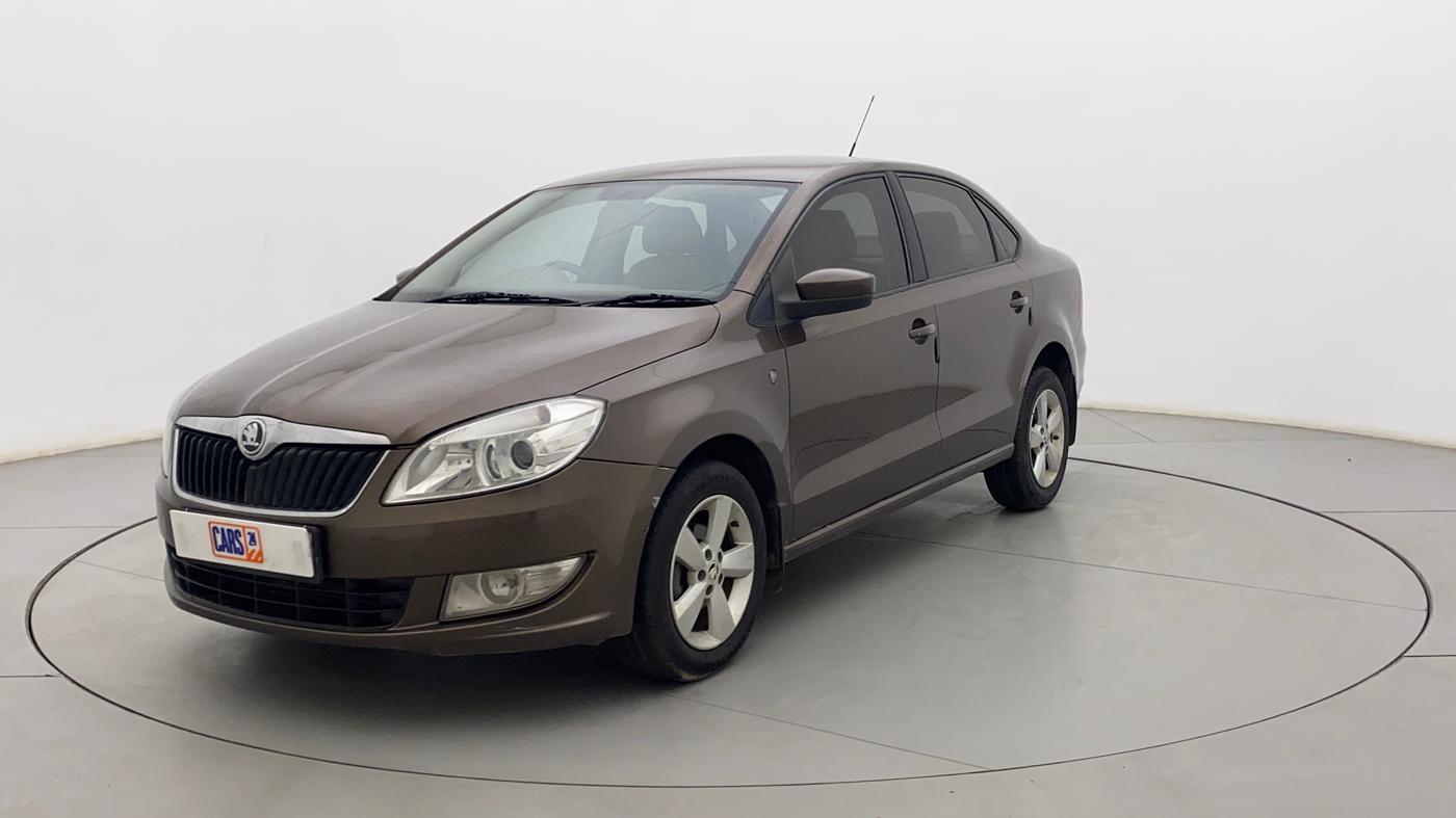 2015 Skoda Rapid 1.5 TDI CR ELEGANCE AT, Diesel, Automatic, 73,609 km, Left Front Diagonal