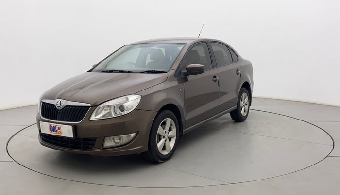 2015 Skoda Rapid 1.5 TDI CR ELEGANCE AT, Diesel, Automatic, 73,609 km, Left Front Diagonal
