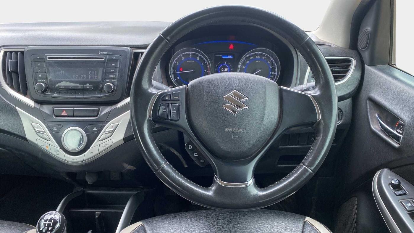 2017 Maruti Baleno ZETA PETROL 1.2, Petrol, Manual, 48,445 km, Steering Wheel Close Up