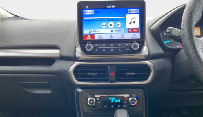 2018 Ford Ecosport TREND + 1.5L PETROL AT, Petrol, Automatic, 63,966 km, Air Conditioner