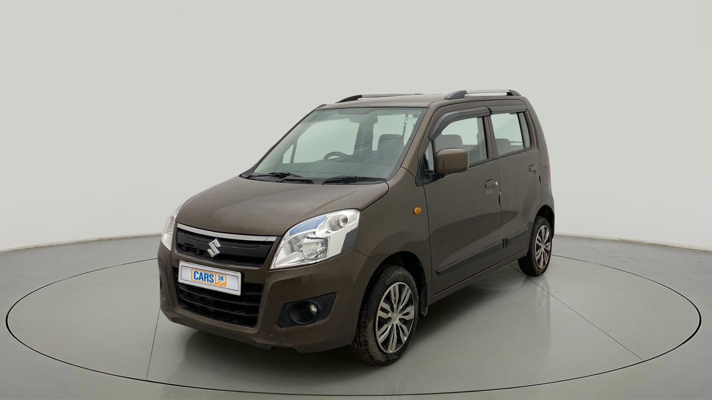 2018 Maruti Wagon R 1.0 VXI OPT, Petrol, Manual, 41,965 km, Left Front Diagonal
