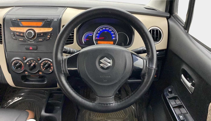 2018 Maruti Wagon R 1.0 VXI OPT, Petrol, Manual, 41,965 km, Steering Wheel Close Up