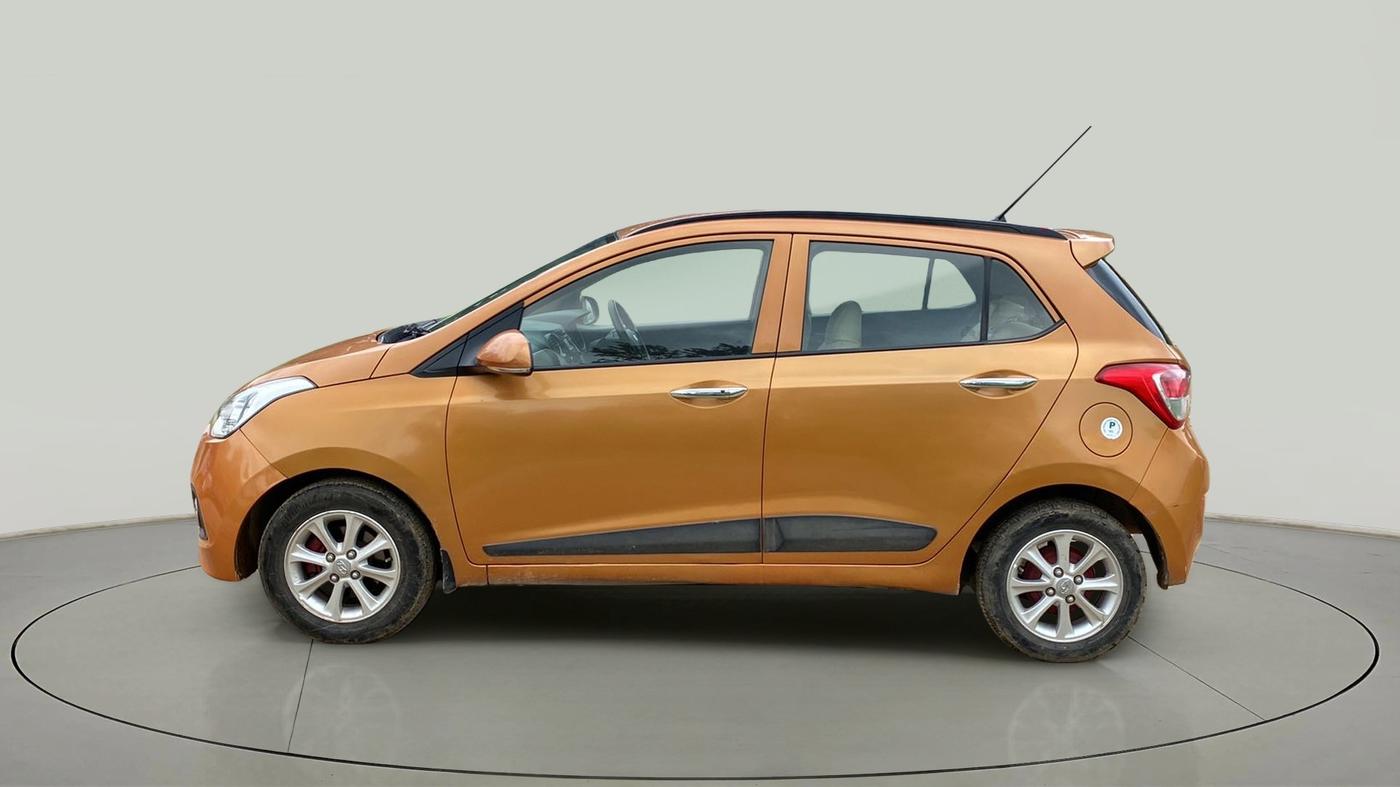 2015 Hyundai Grand i10 ASTA AT 1.2 KAPPA VTVT, Petrol, Automatic, 1,06,313 km, Left Side