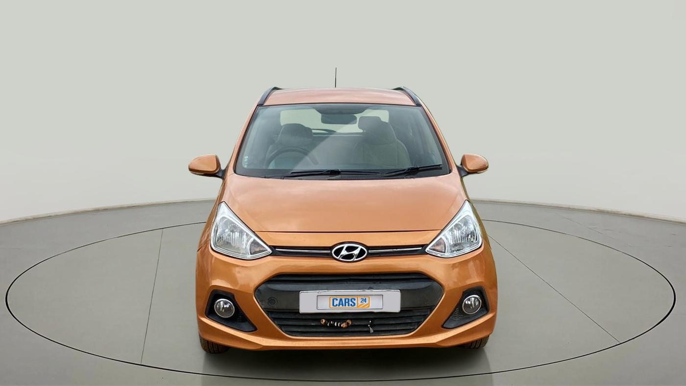 2015 Hyundai Grand i10 ASTA AT 1.2 KAPPA VTVT, Petrol, Automatic, 1,06,313 km, Front
