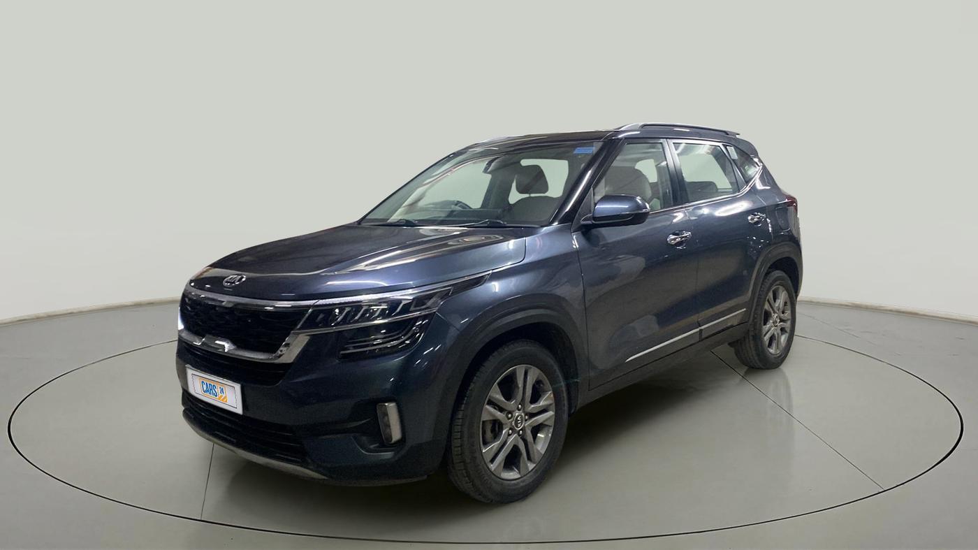 2019 KIA SELTOS HTX 1.5 PETROL, Petrol, Manual, 36,666 km, Left Front Diagonal
