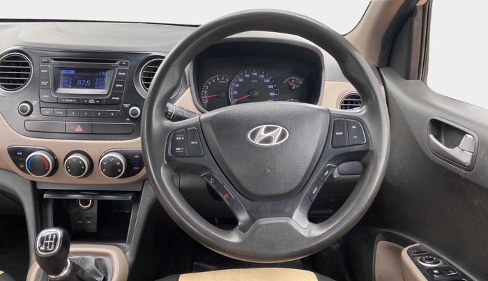 2014 Hyundai Xcent S 1.2, Petrol, Manual, 67,704 km, Steering Wheel Close Up