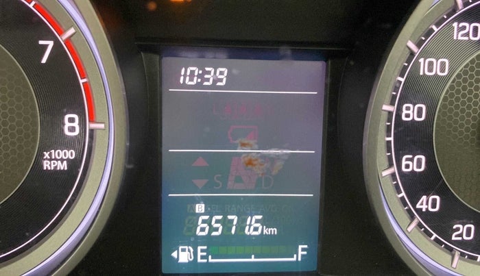 2020 Maruti Dzire VXI, Petrol, Manual, 45,505 km, Odometer Image