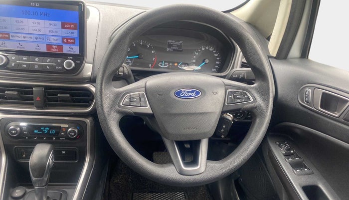 2019 Ford Ecosport TREND + 1.5L PETROL AT, Petrol, Automatic, 53,416 km, Steering Wheel Close Up