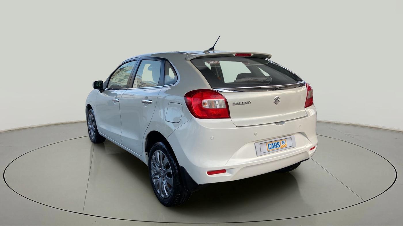 2017 Maruti Baleno ZETA CVT PETROL 1.2, Petrol, Automatic, 35,556 km, Left Back Diagonal