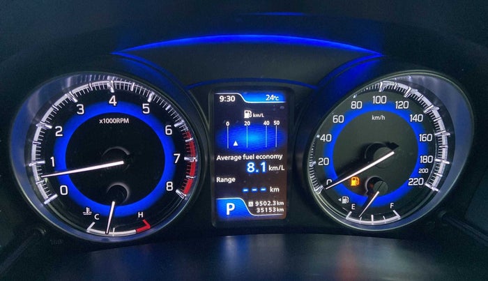 2017 Maruti Baleno ZETA CVT PETROL 1.2, Petrol, Automatic, 35,556 km, Odometer Image