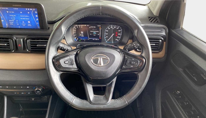 2022 Tata PUNCH CREATIVE 1.2 AMT KAZIRANGA EDITION , Petrol, Automatic, 15,212 km, Steering Wheel Close Up