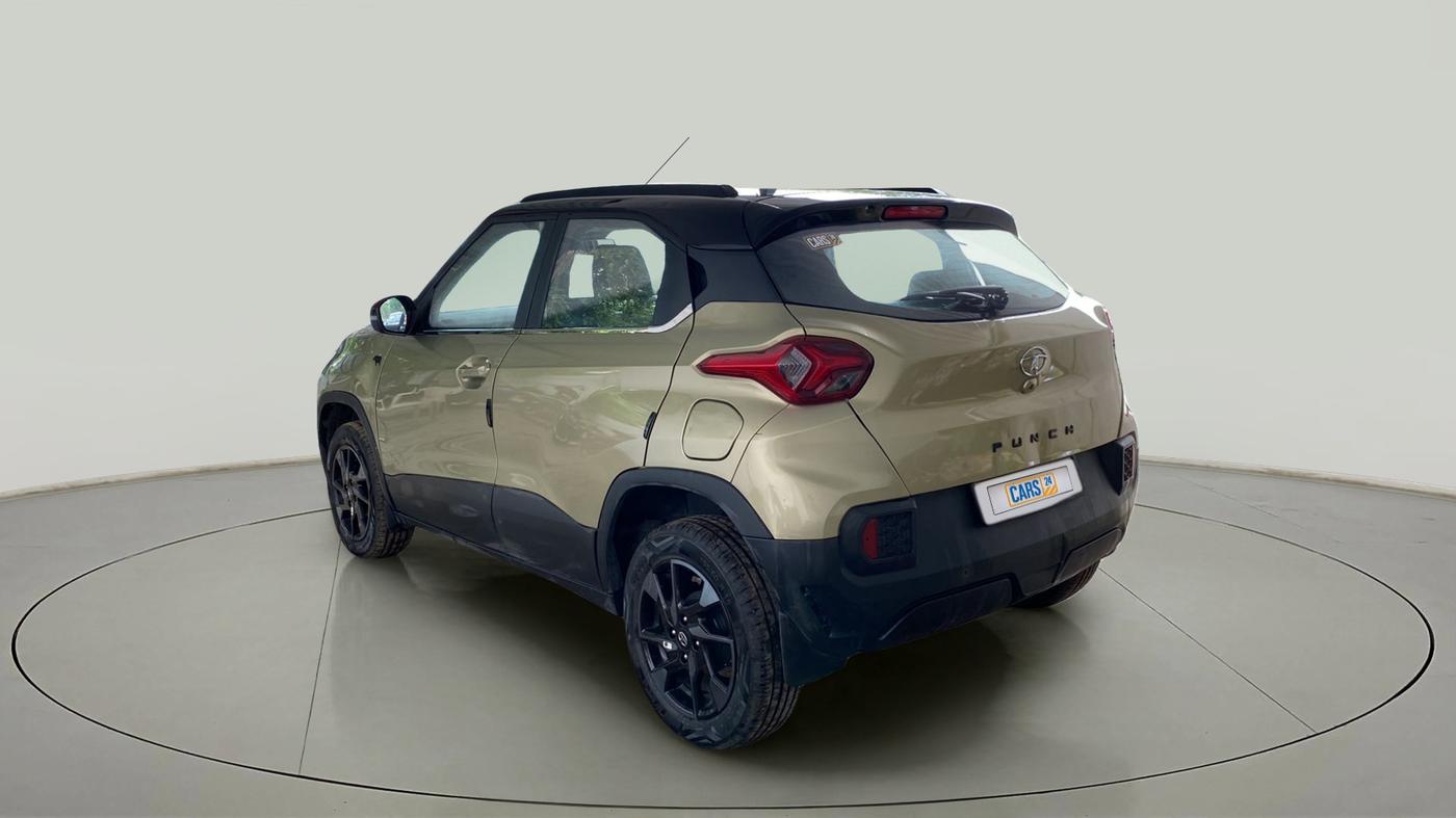 2022 Tata PUNCH CREATIVE 1.2 AMT KAZIRANGA EDITION , Petrol, Automatic, 15,212 km, Left Back Diagonal