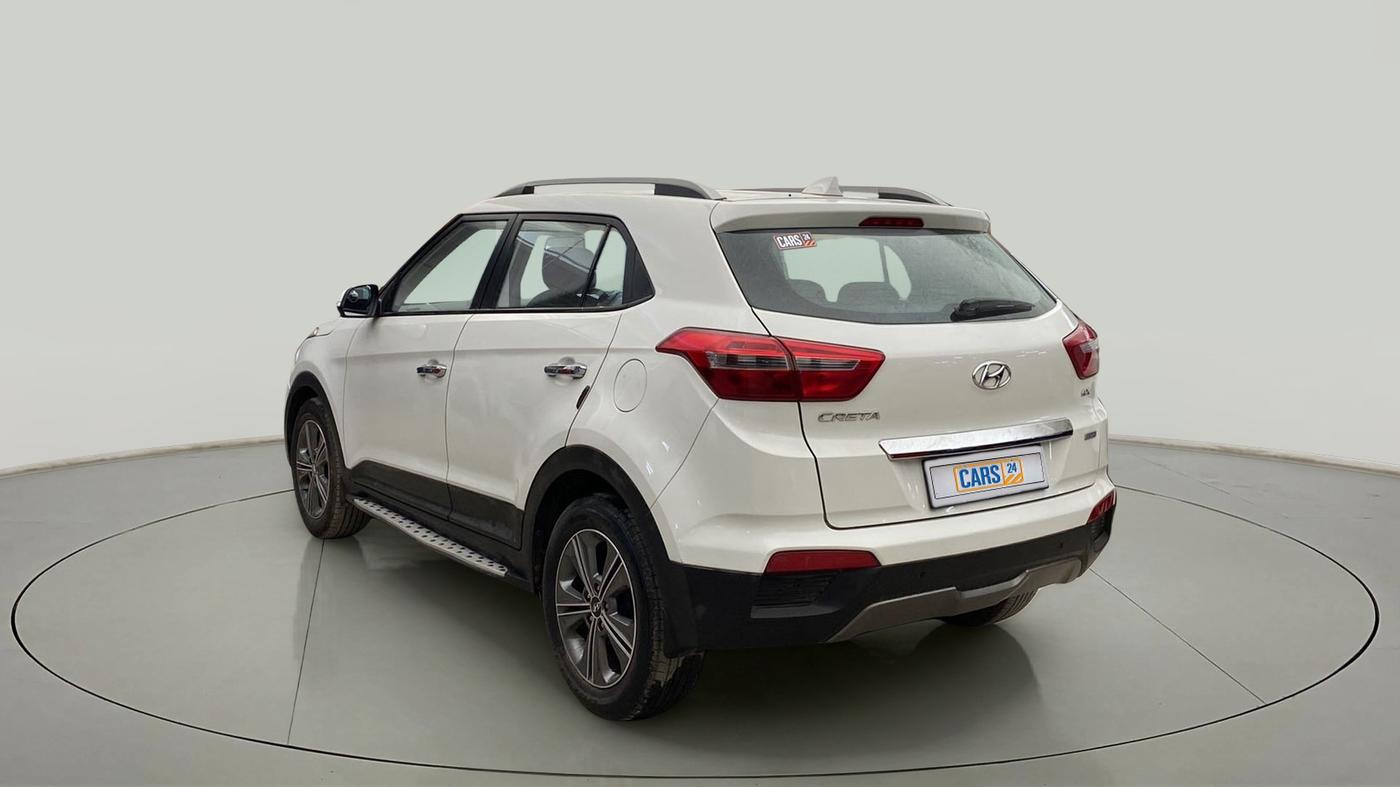 2016 Hyundai Creta SX PLUS AT 1.6 PETROL, Petrol, Automatic, 61,059 km, Left Back Diagonal