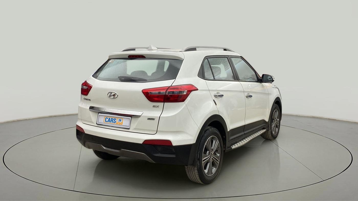 2016 Hyundai Creta SX PLUS AT 1.6 PETROL, Petrol, Automatic, 61,059 km, Right Back Diagonal