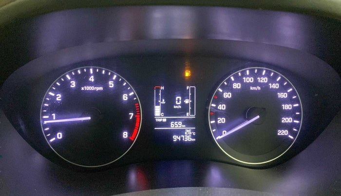 2015 Hyundai Elite i20 SPORTZ 1.2, Petrol, Manual, 94,670 km, Odometer Image