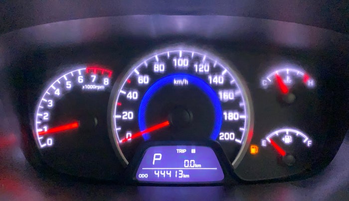 2017 Hyundai Grand i10 SPORTZ (O) AT 1.2 KAPPA VTVT, Petrol, Automatic, 44,413 km, Odometer Image